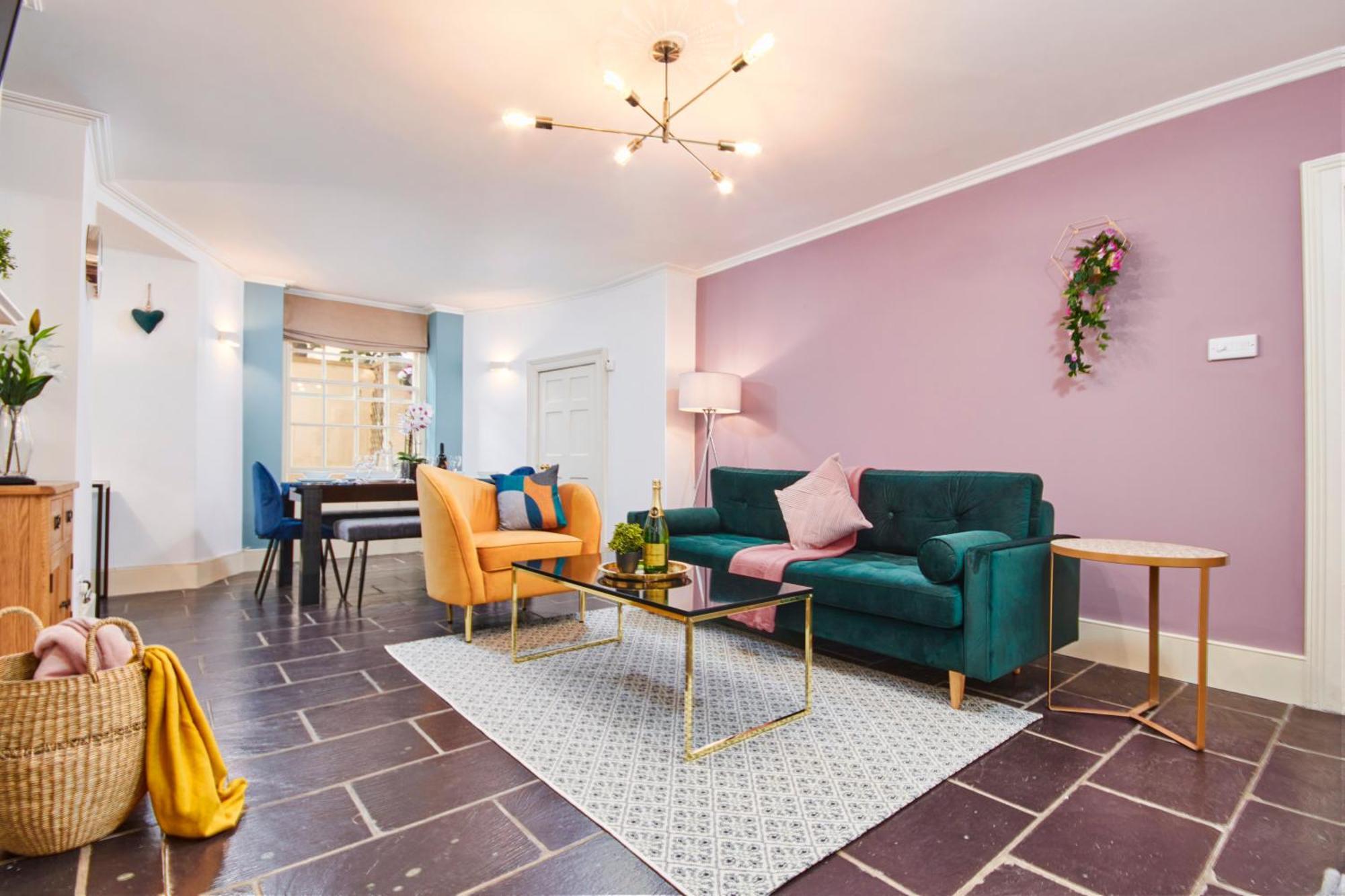 Beautiful 2Bedroom 4 Actual Beds House With Wifi By Purestay Bath Eksteriør bilde